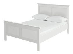 HOME Canterbury White Bed Frame - Double